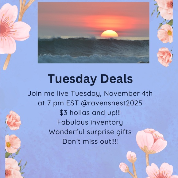Tuesday Deals Event Poster - Picture 1 of 1